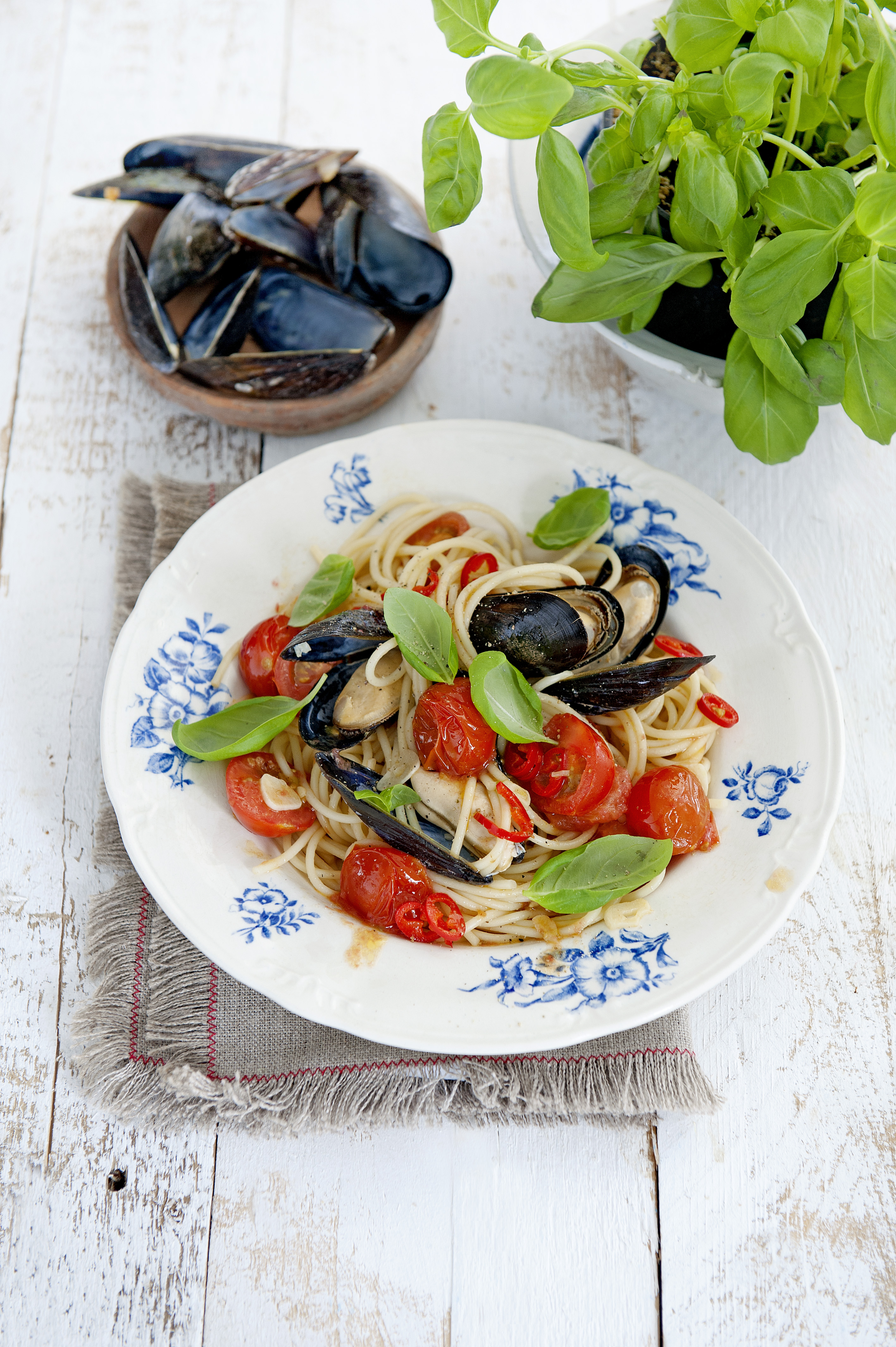 Pâtes aux moules - Mosselen. Zo uit Zeeland